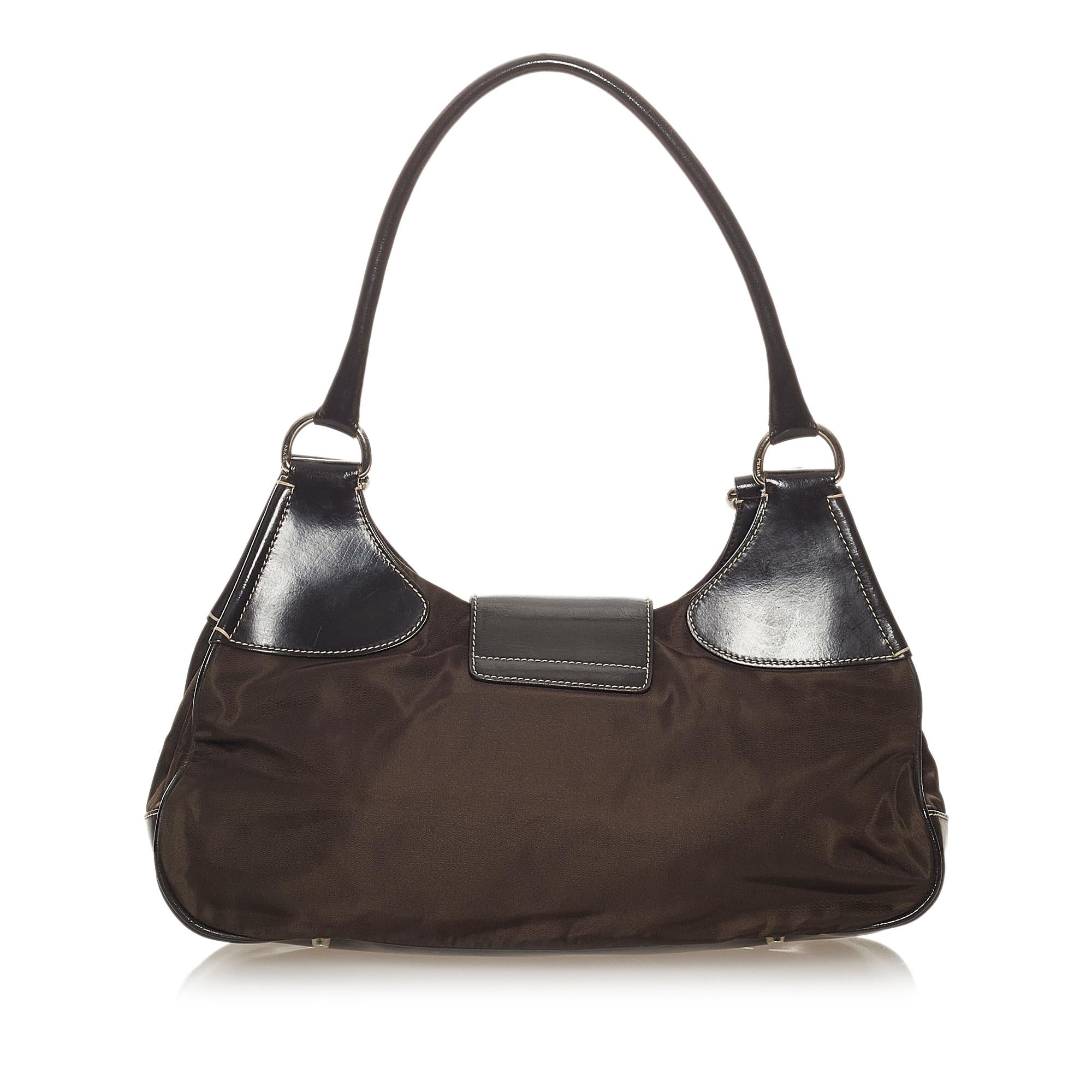 Prada Tessuto Shoulder Bag (SHG-27497)