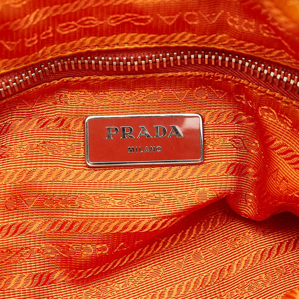 Prada Tessuto Stampato Satchel (SHG-27566)