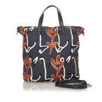 Prada Tessuto Stampato Satchel (SHG-27566)