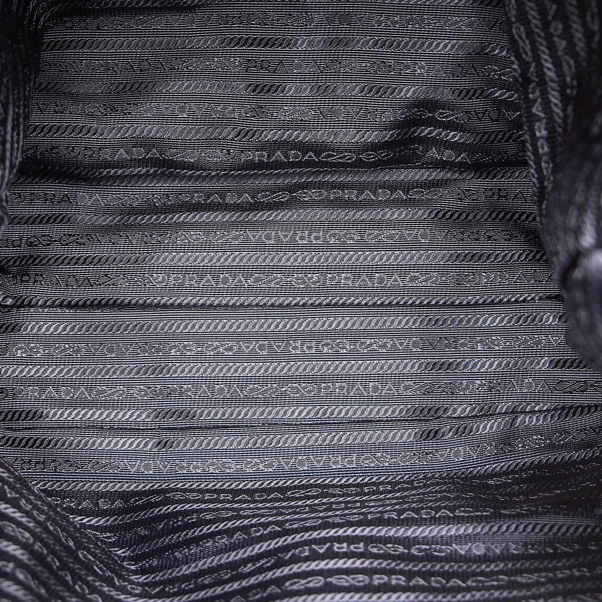 Prada Tessuto Stampato Satchel (SHG-28372)