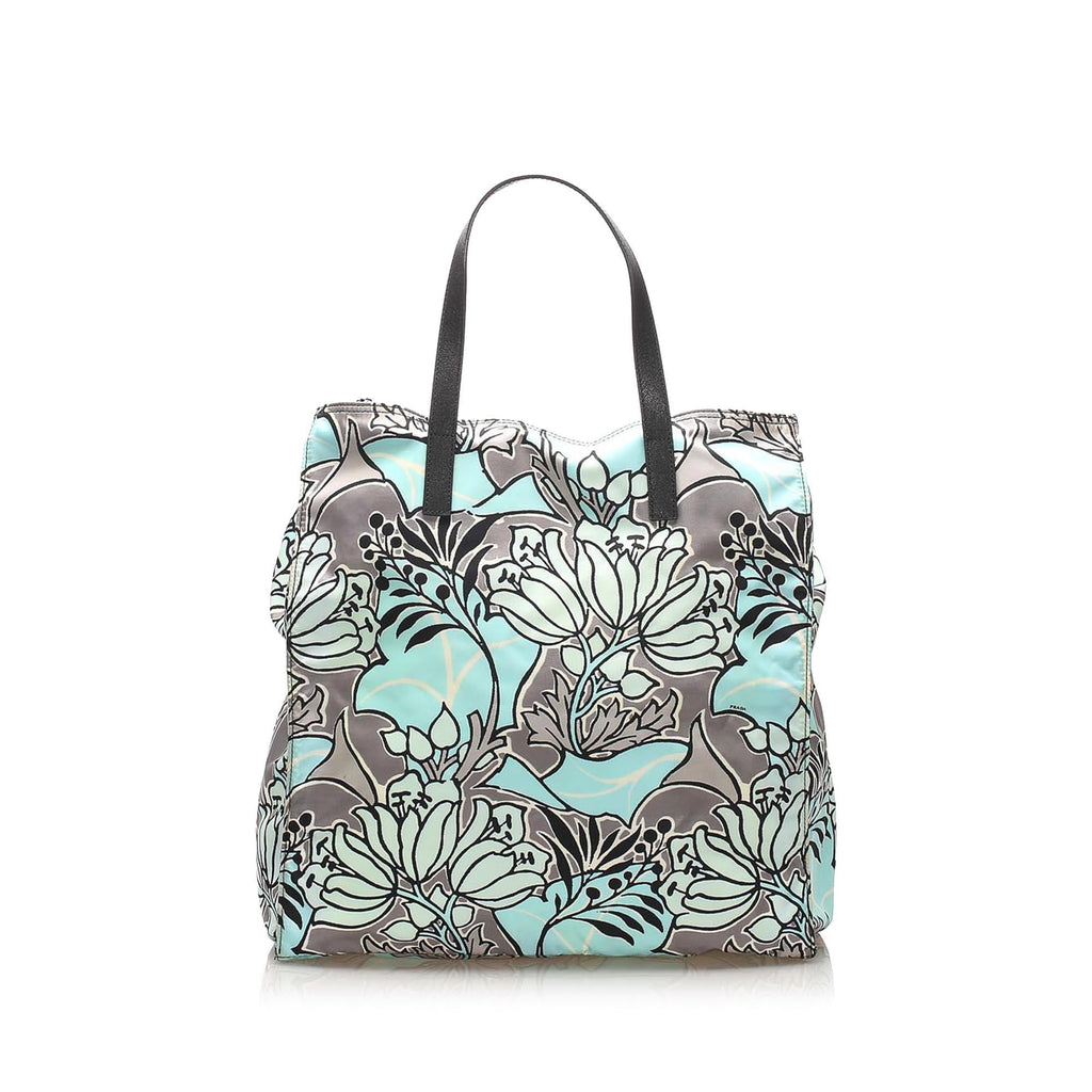 Prada Tessuto Stampato Tote Bag (SHG-11475)