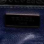 Prada Twin Pocket Leather Satchel (SHG-25676)