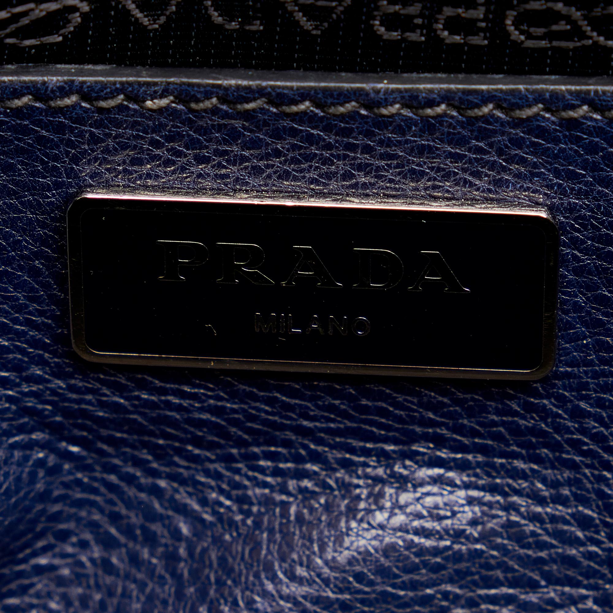 Prada Twin Pocket Leather Satchel (SHG-25676)