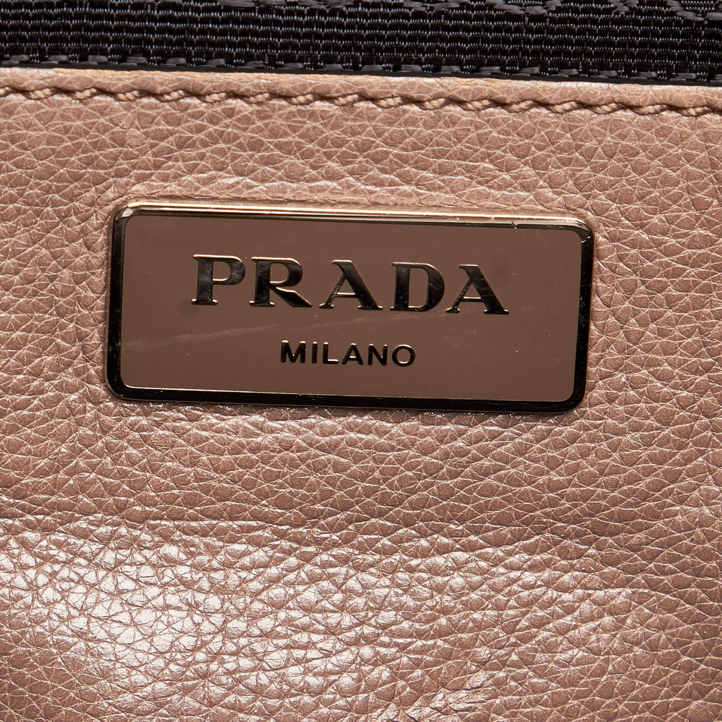 Prada Twin Pocket Leather Satchel (SHG-27027)