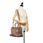Prada Twin Pocket Leather Satchel (SHG-27027)