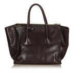 Prada Twin Pocket Leather Satchel (SHG-27087)