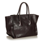 Prada Twin Pocket Leather Satchel (SHG-27087)