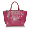 Prada Twin Pocket Leather Satchel (SHG-28484)