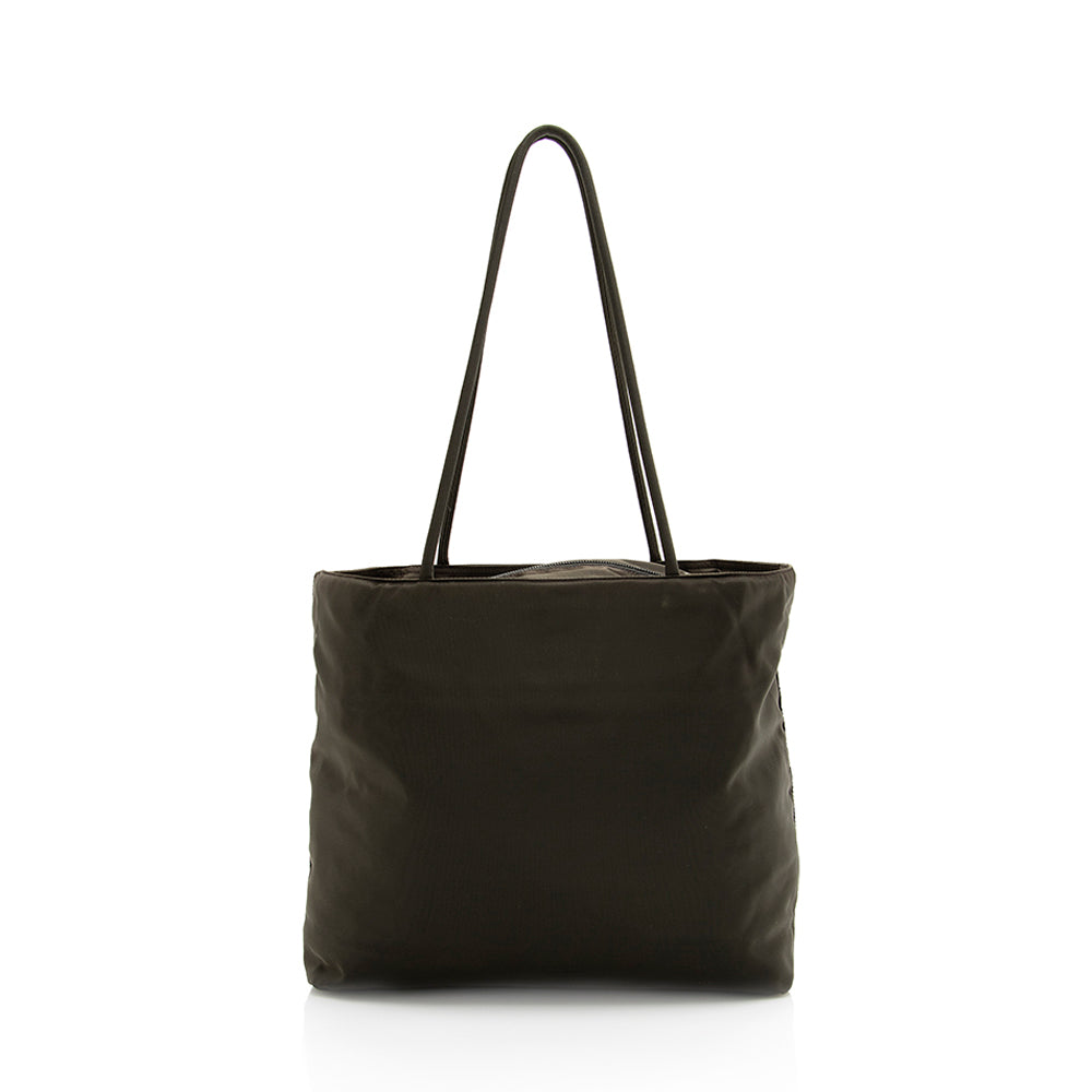 Prada Vintage Tessuto City Tote (SHF-18352)
