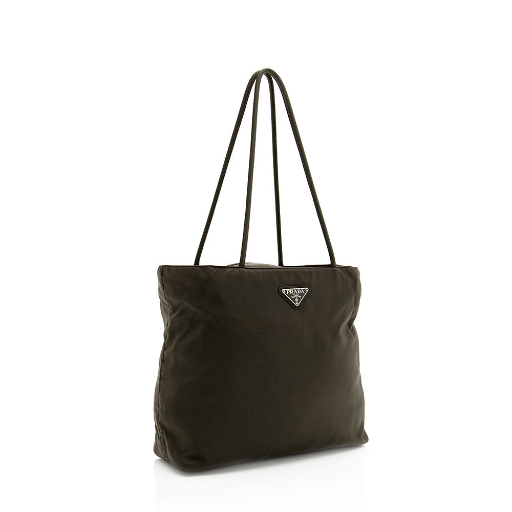 Prada Vintage Tessuto City Tote (SHF-18352)