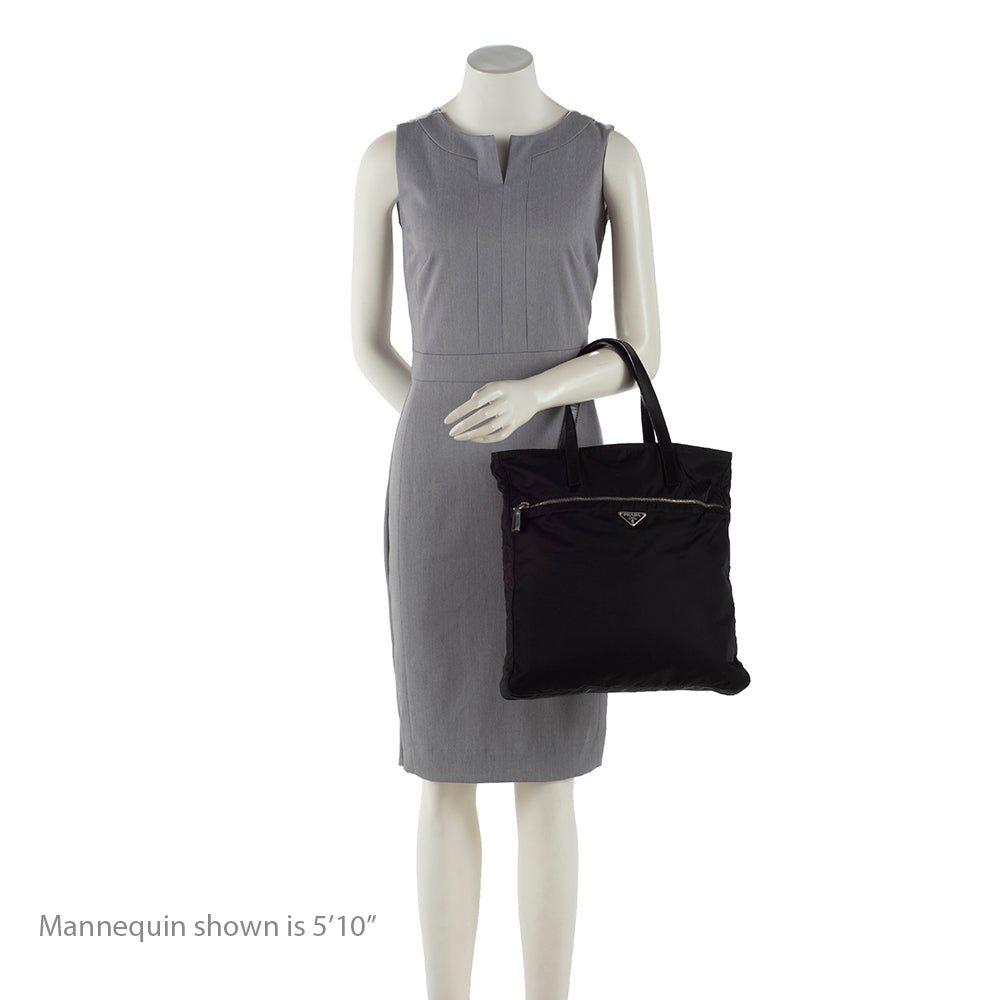 Prada Vintage Tessuto Pocket Tote (SHF-18353)