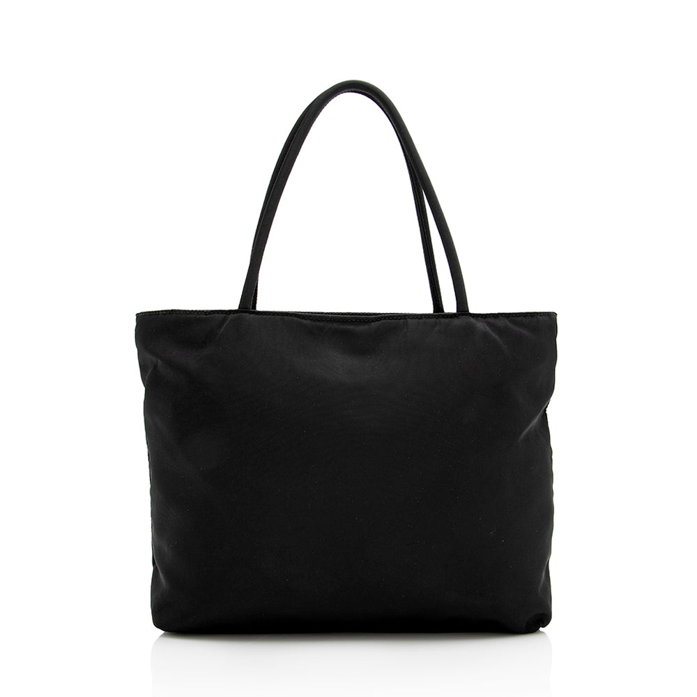 Prada Vintage Tessuto Small Tote (SHF-18337)