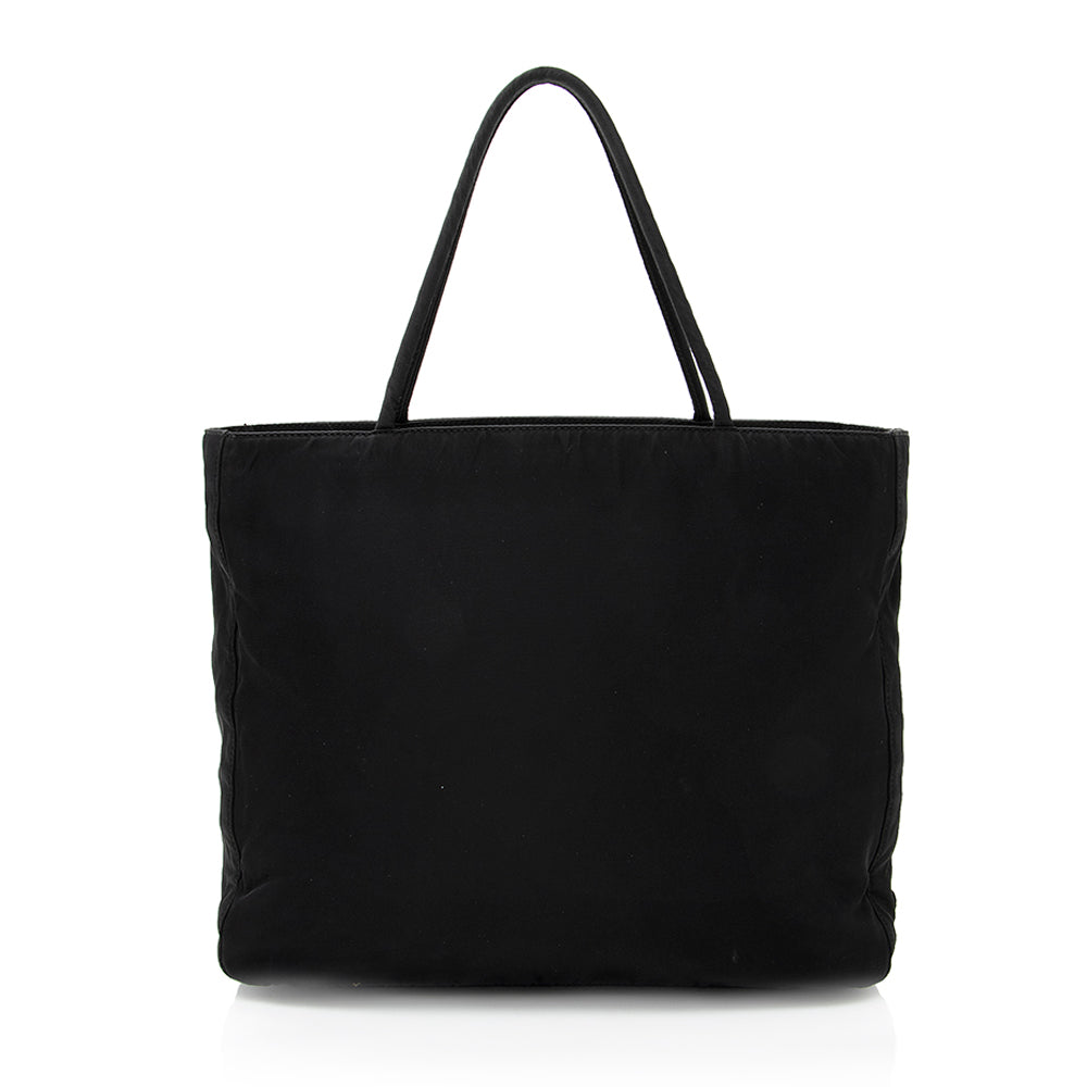 Prada Vintage Tessuto Tote (SHF-18328)