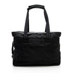 Prada Vintage Tessuto Travel Zip Around Tote (SHF-12393)