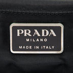 Prada Vintage Tessuto Travel Zip Around Tote (SHF-12393)
