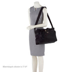 Prada Vintage Tessuto Travel Zip Around Tote (SHF-12393)