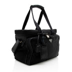 Prada Vintage Tessuto Travel Zip Around Tote (SHF-12393)
