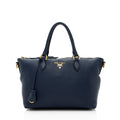 Prada Vitello Convertible Phenix Satchel (SHF-18633)