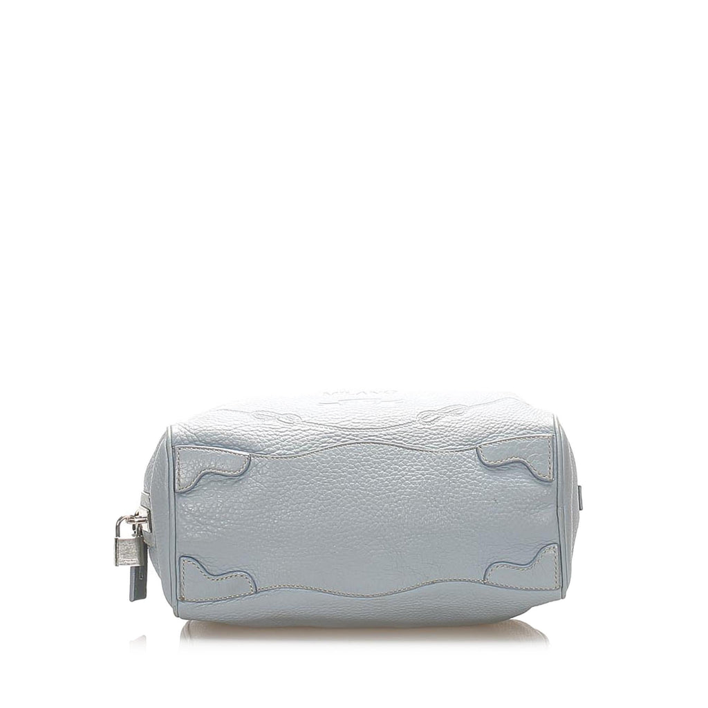 Prada Vitello Daino Canapa Logo Shoulder Bag (SHG-15327)
