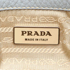 Prada Vitello Daino Canapa Logo Shoulder Bag (SHG-15327)