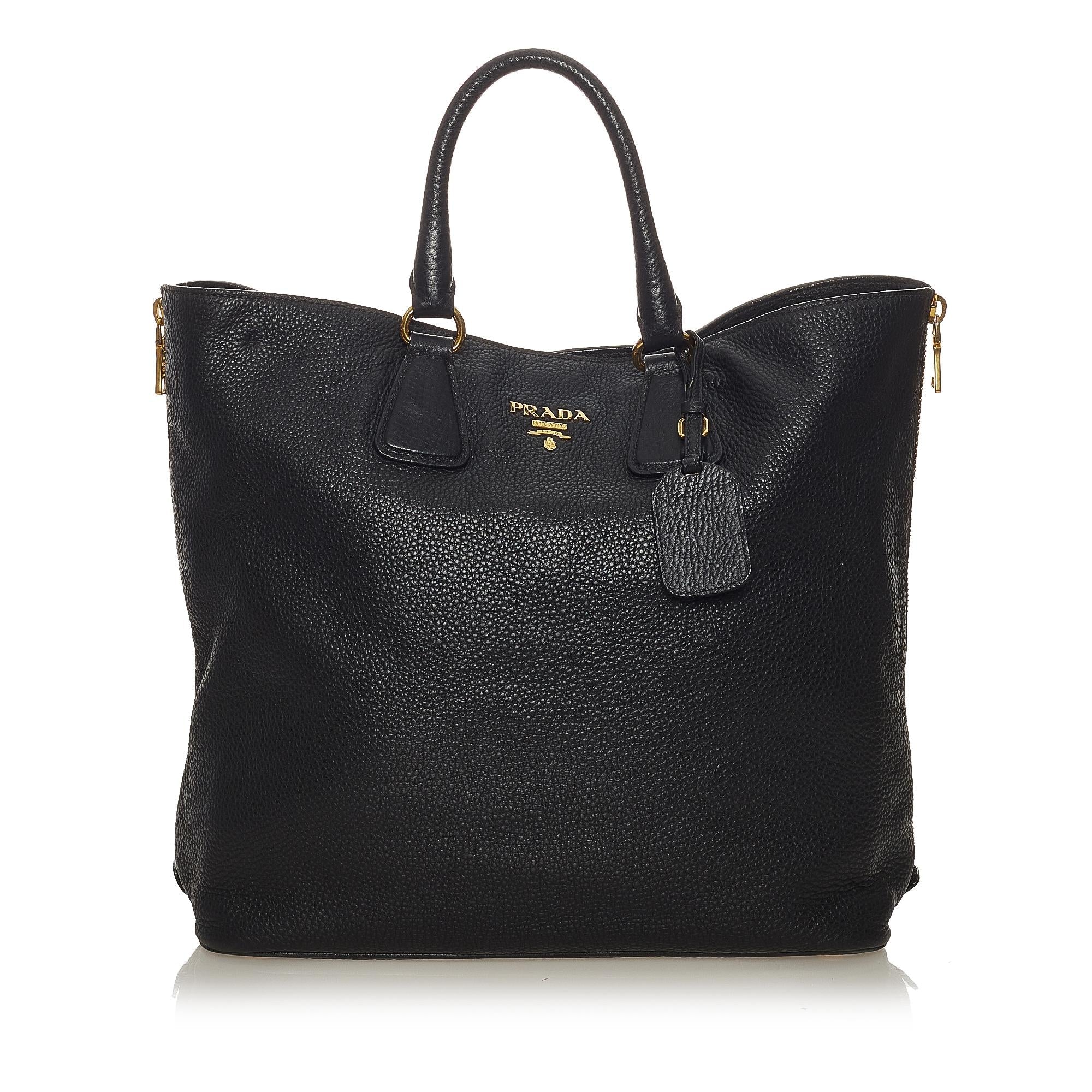 Prada Vitello Daino Leather Satchel (SHG-28035)