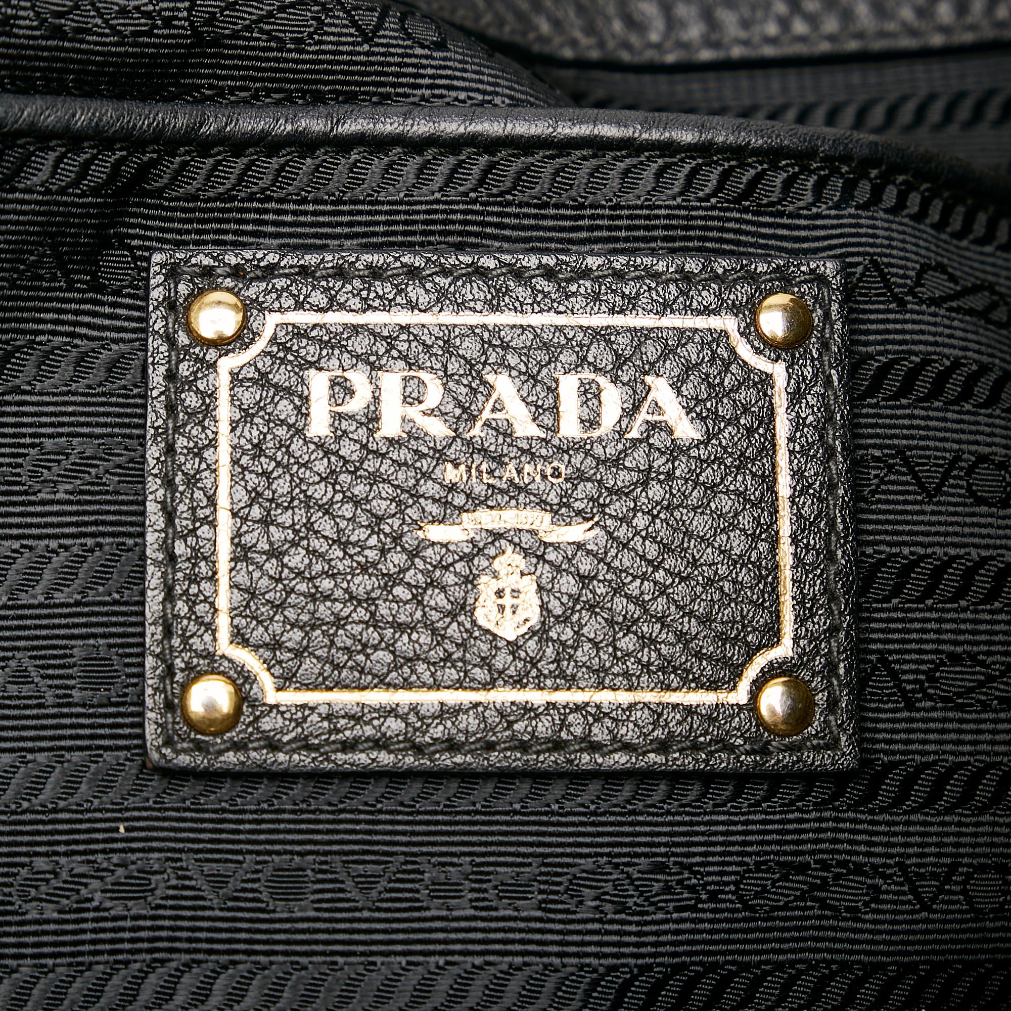 Prada Vitello Daino Leather Satchel (SHG-28035)