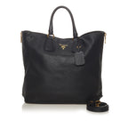Prada Vitello Daino Leather Satchel (SHG-28035)