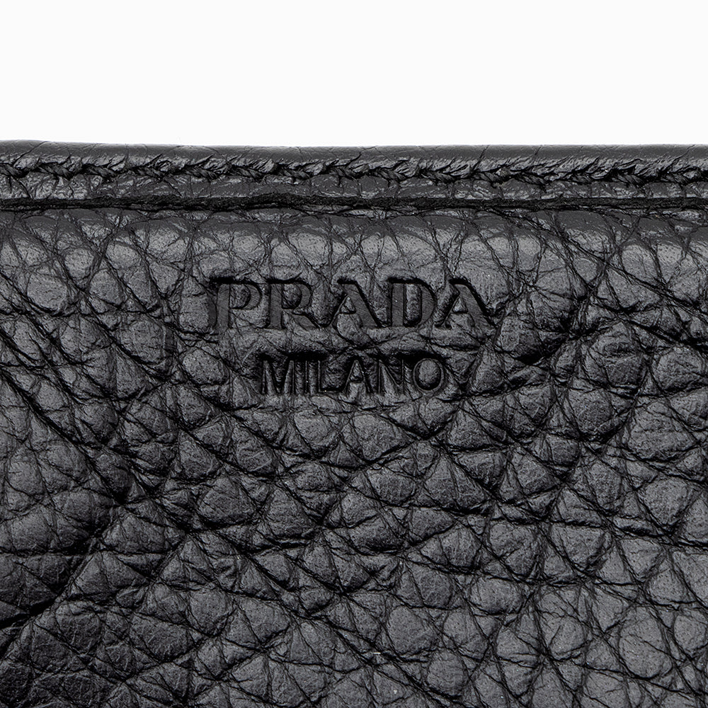 Prada Vitello Daino Long Wallet (SHF-16002)