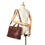 Prada Vitello Daino Satchel (SHG-26263)