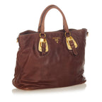 Prada Vitello Daino Satchel (SHG-26263)