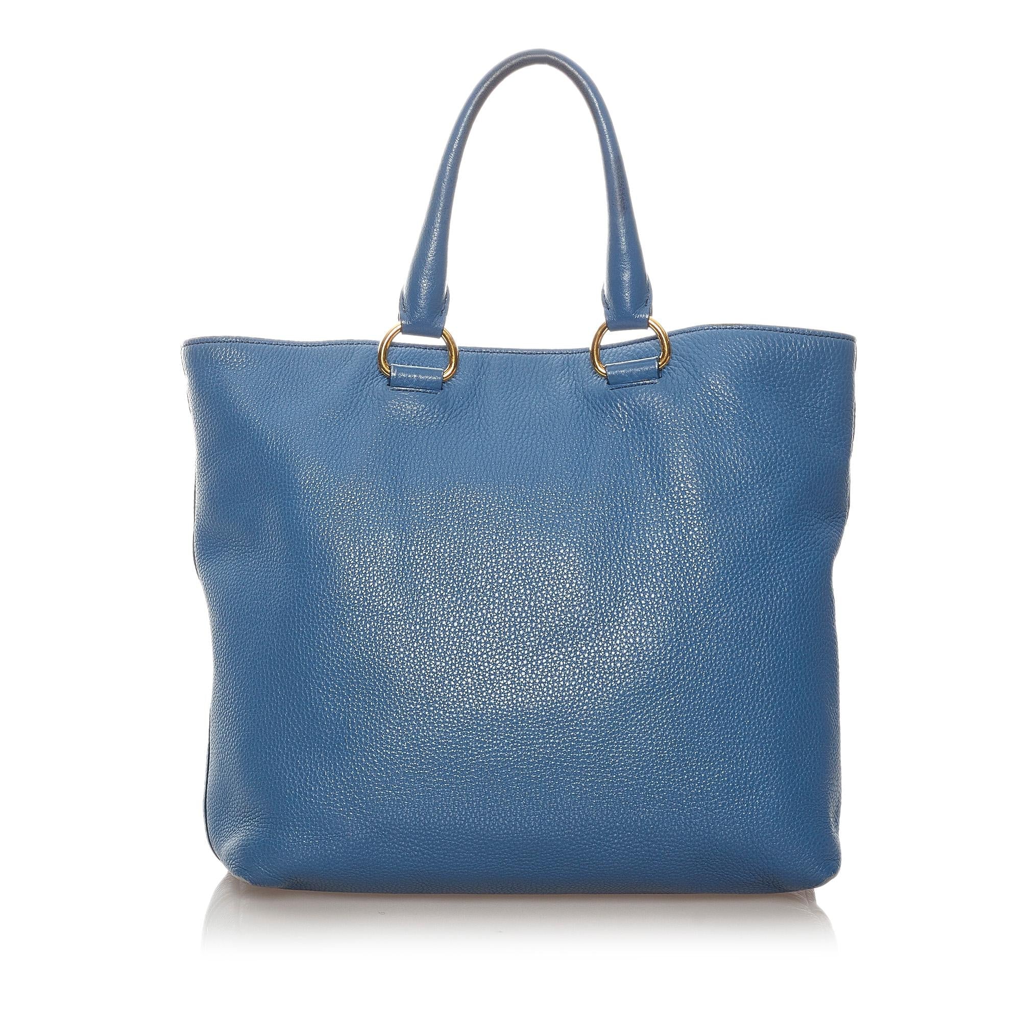 Prada Vitello Daino Satchel (SHG-27232)