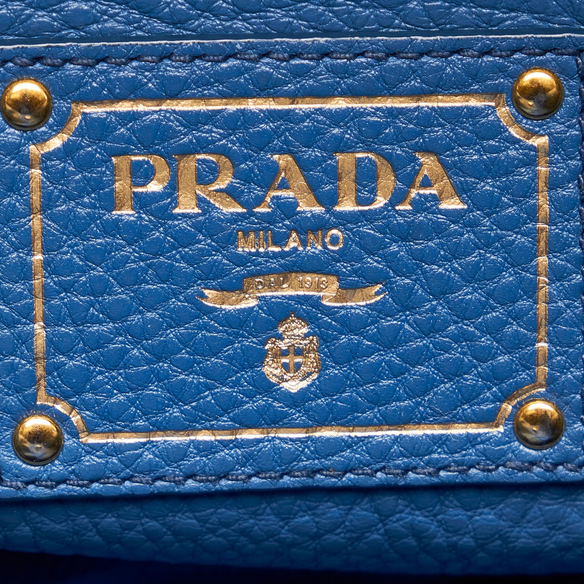 Prada Vitello Daino Satchel (SHG-27232)