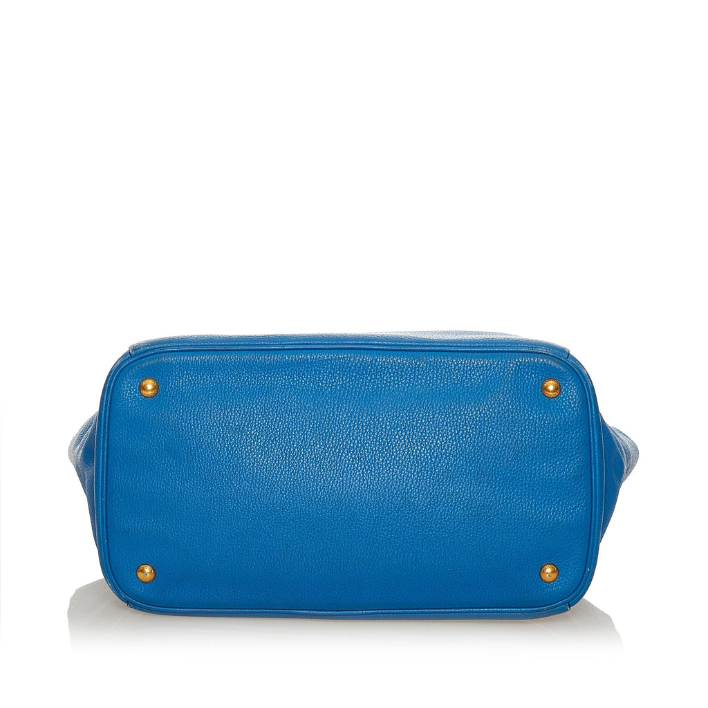 Prada Vitello Daino Satchel (SHG-27618)