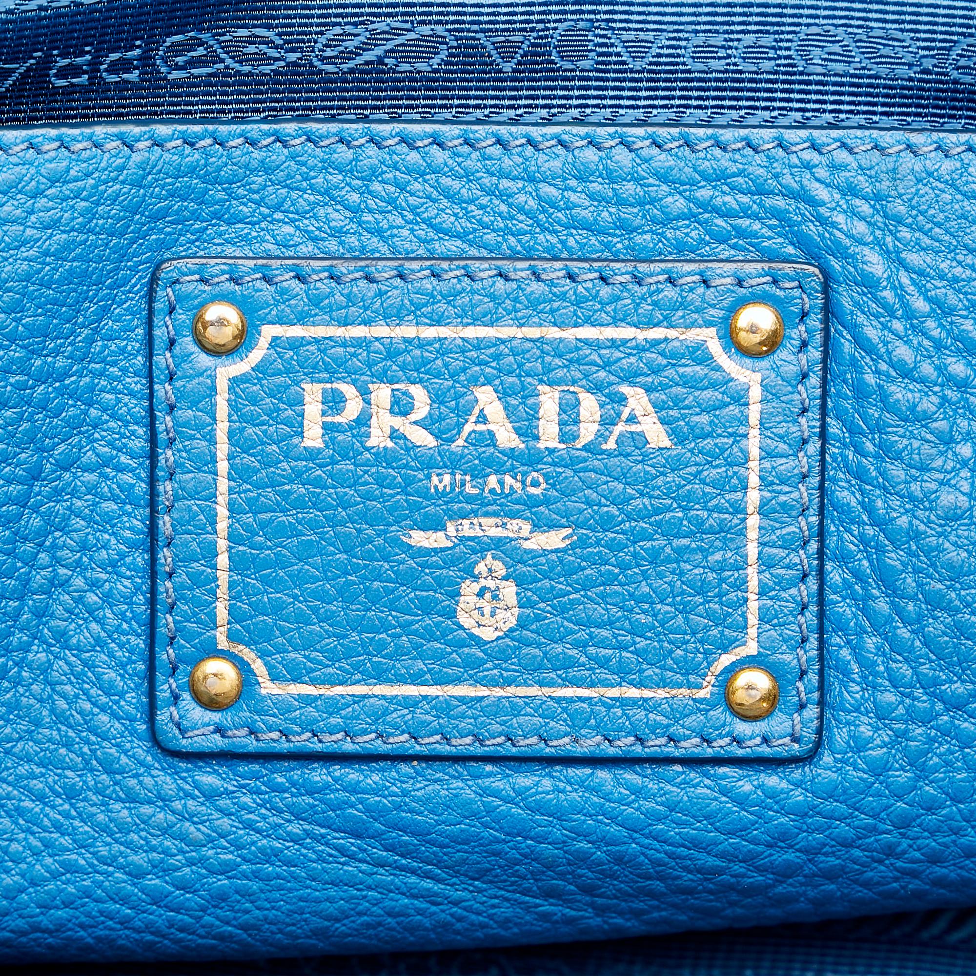 Prada Vitello Daino Satchel (SHG-27618)