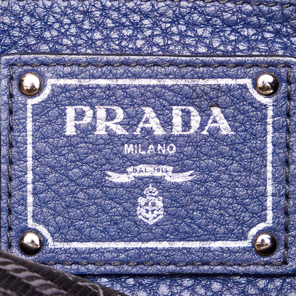 Prada Vitello Daino Satchel (SHG-27621)