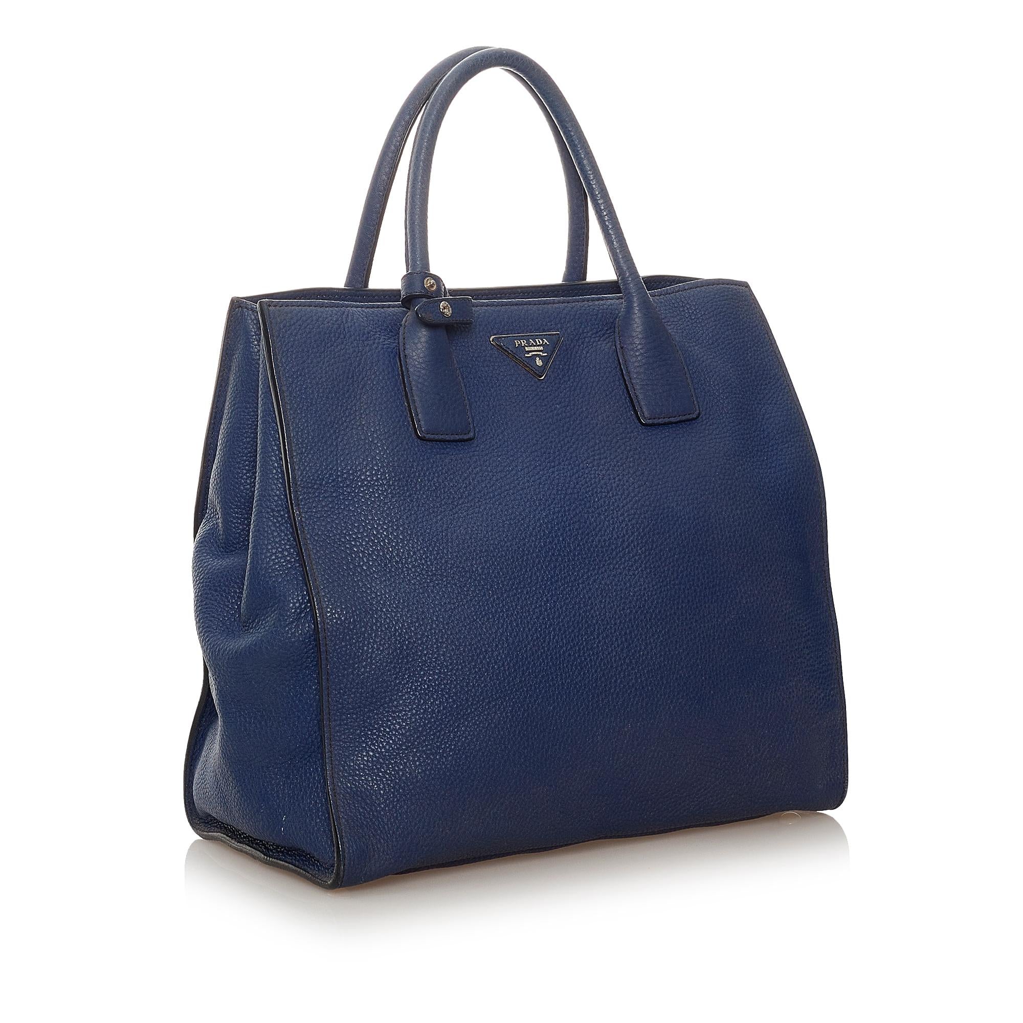 Prada Vitello Daino Satchel (SHG-27621)