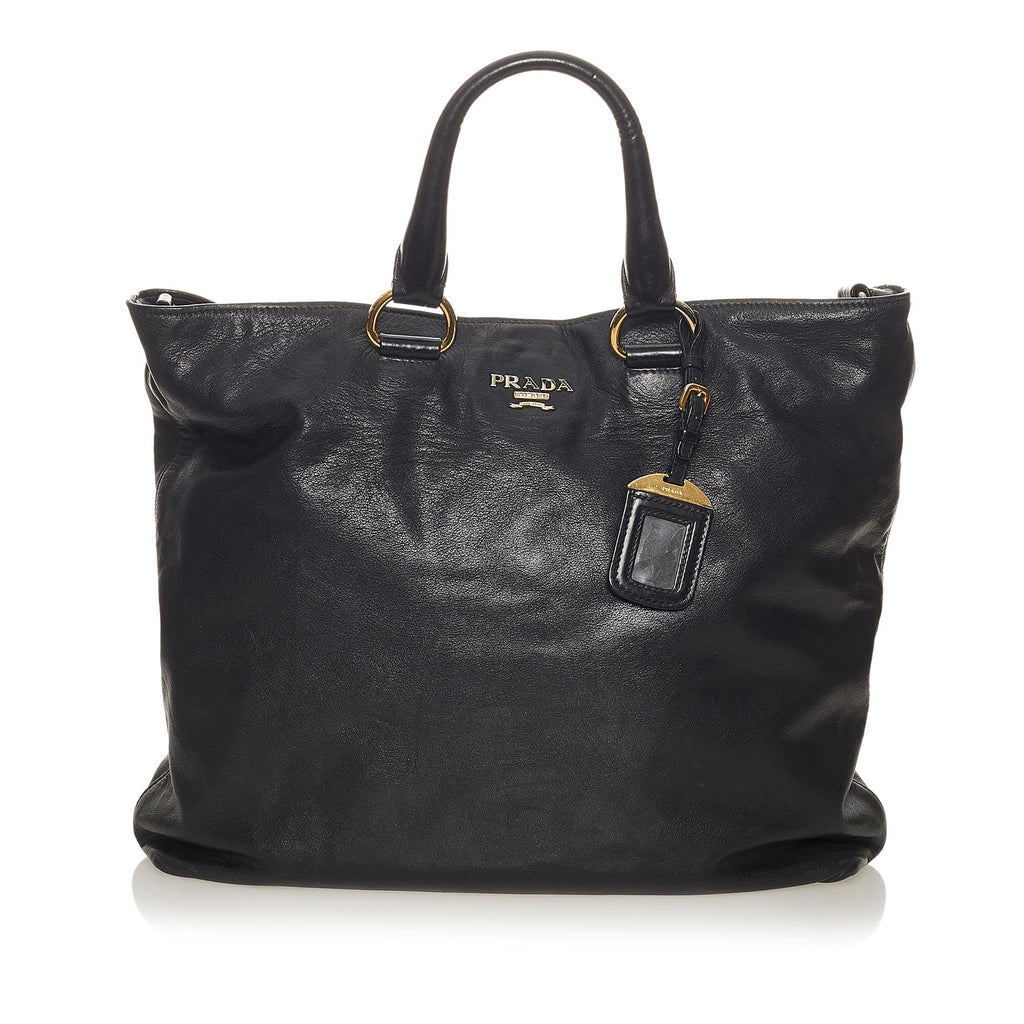 Prada Vitello Daino Satchel (SHG-27750)