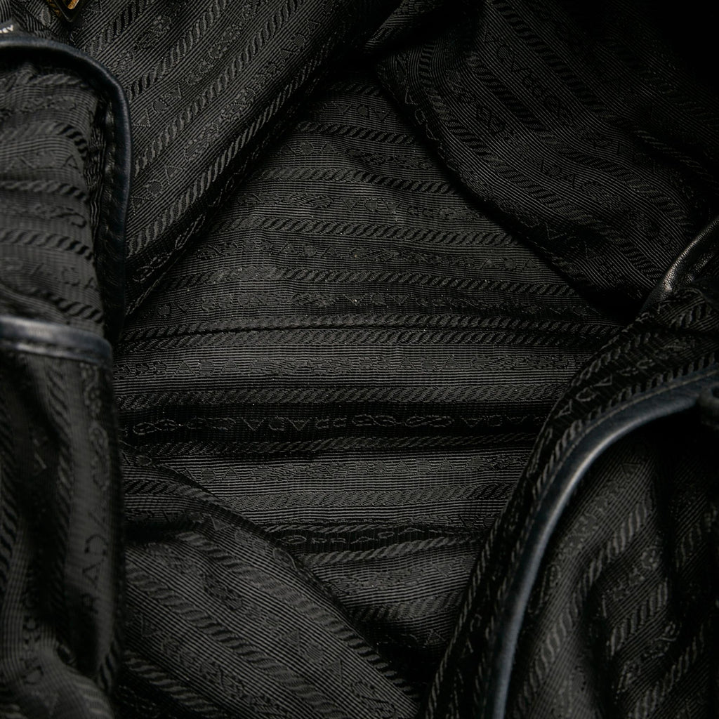 Prada Vitello Daino Satchel (SHG-27750)