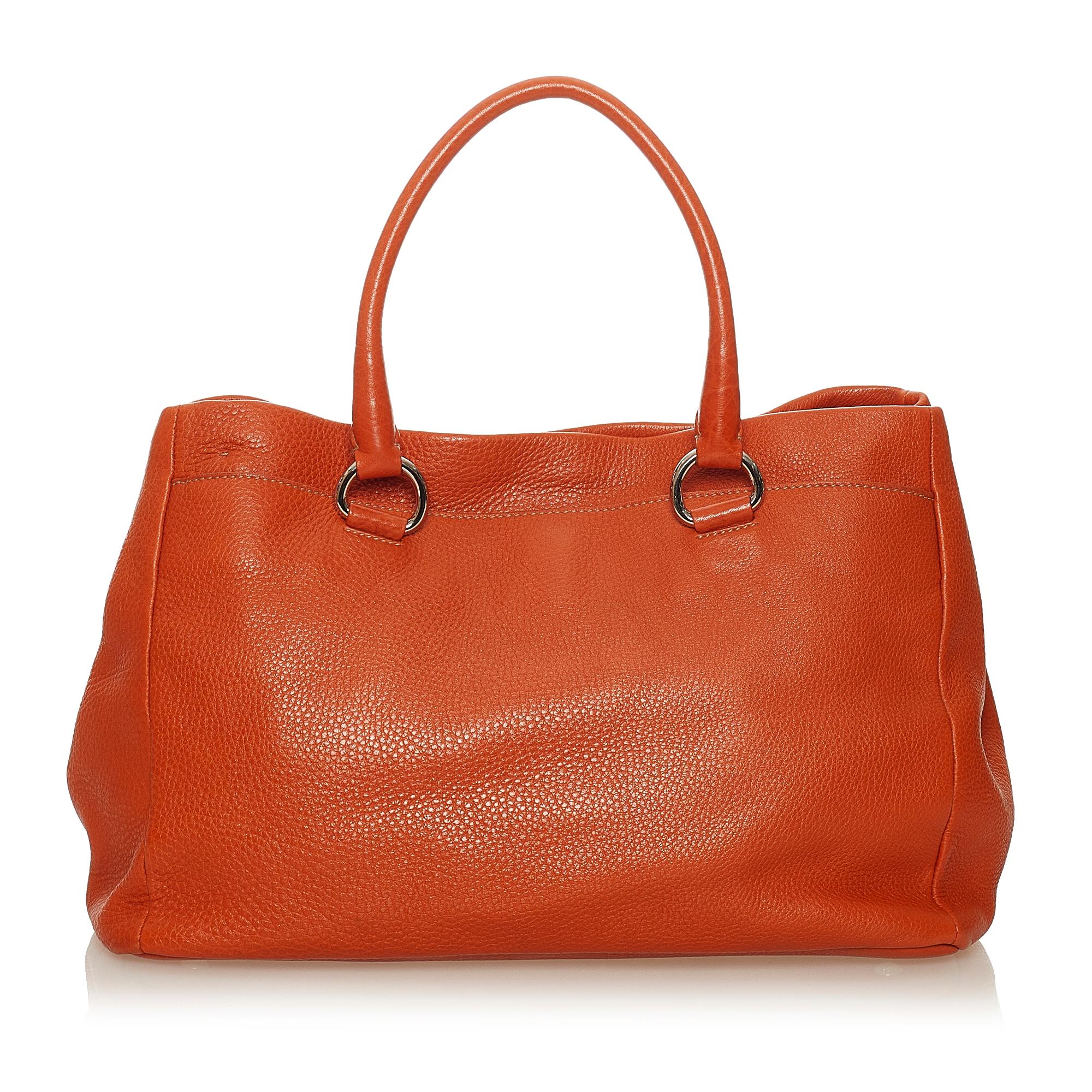 Prada Vitello Daino Satchel (SHG-27836)