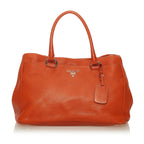 Prada Vitello Daino Satchel (SHG-27836)