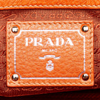 Prada Vitello Daino Satchel (SHG-27836)