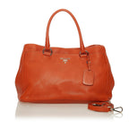 Prada Vitello Daino Satchel (SHG-27836)