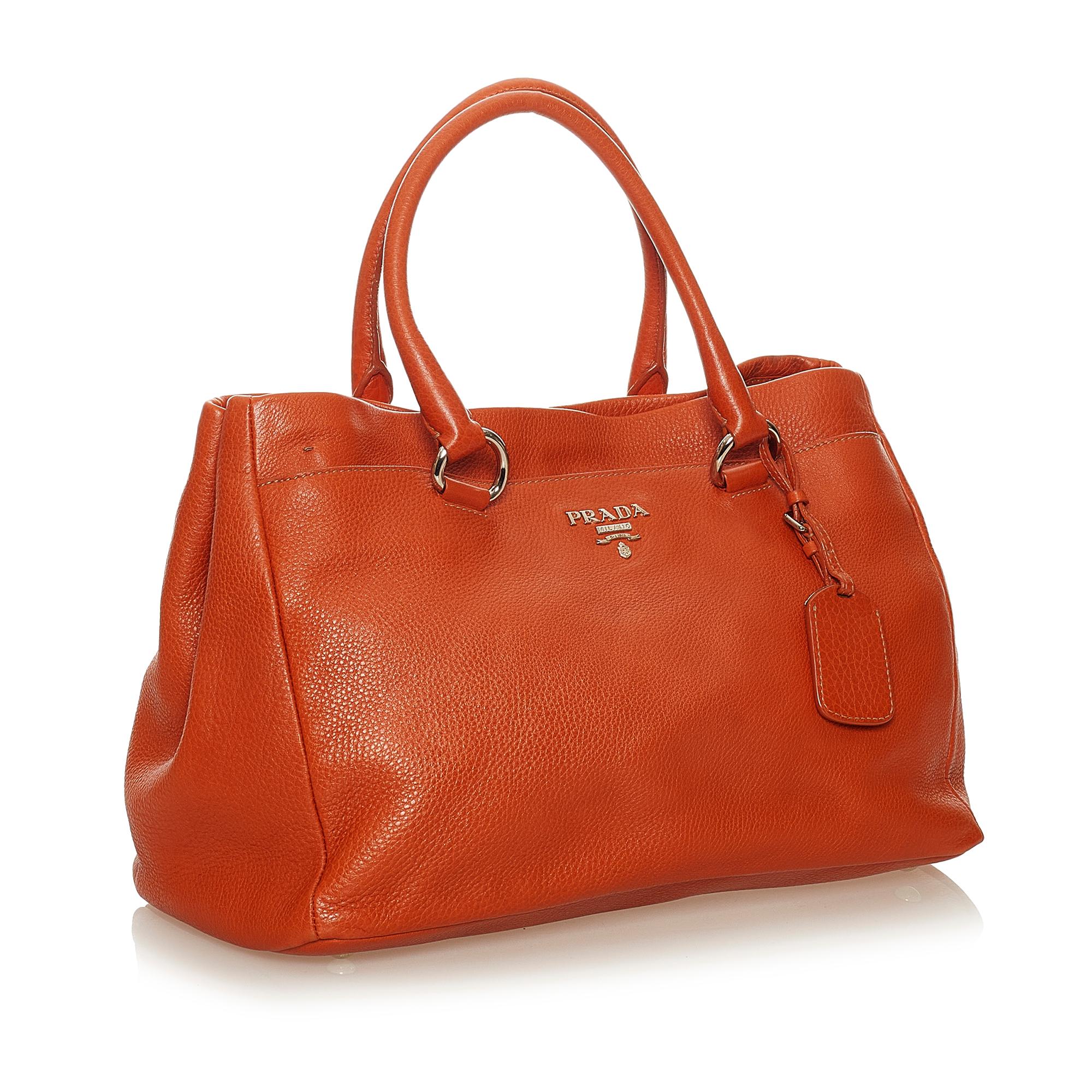 Prada Vitello Daino Satchel (SHG-27836)