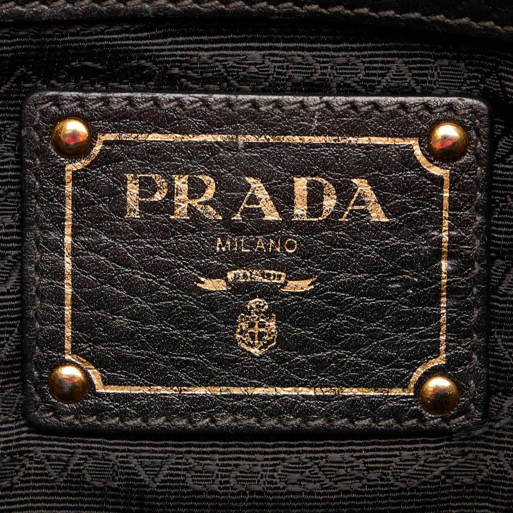 Prada Vitello Daino Satchel (SHG-28038)