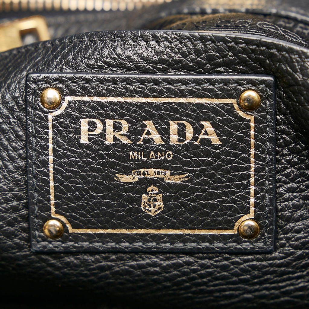 Prada Vitello Daino Satchel (SHG-28077)