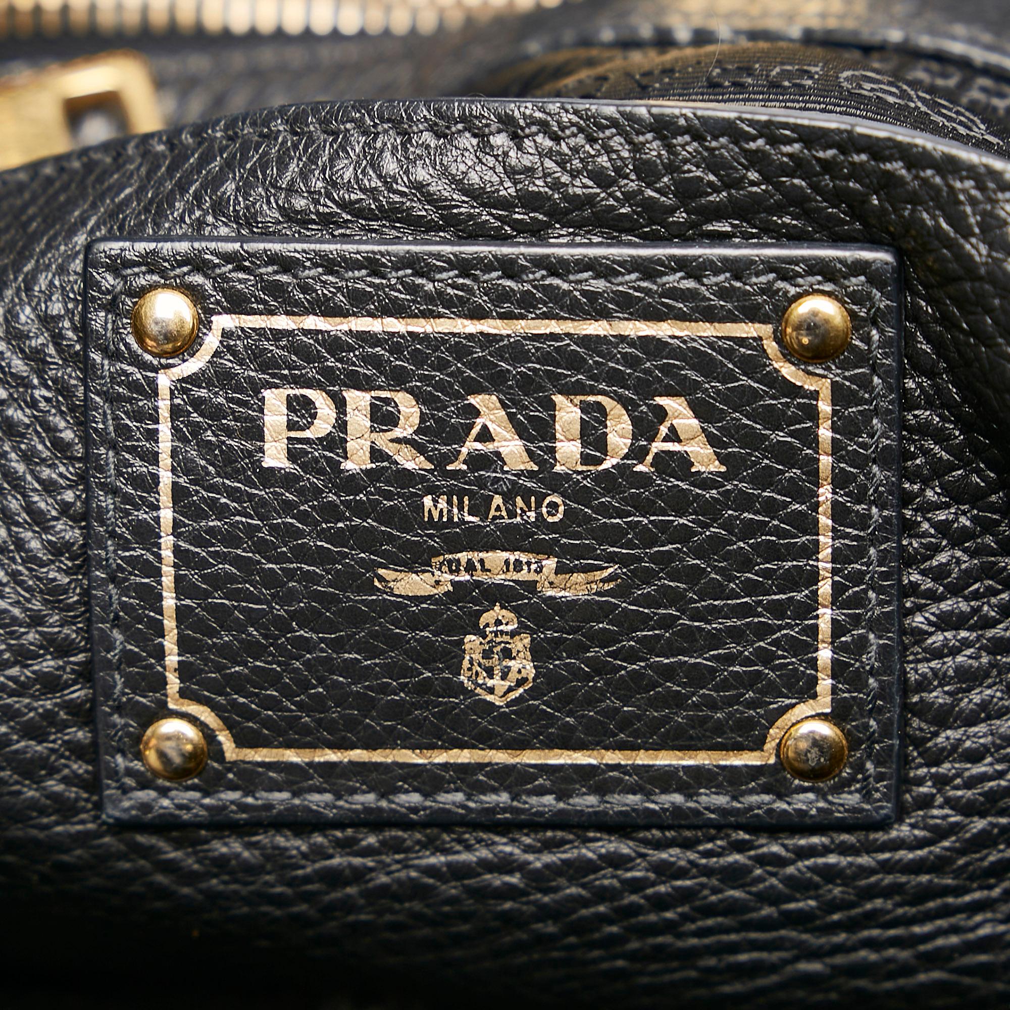Prada Vitello Daino Satchel (SHG-28077)