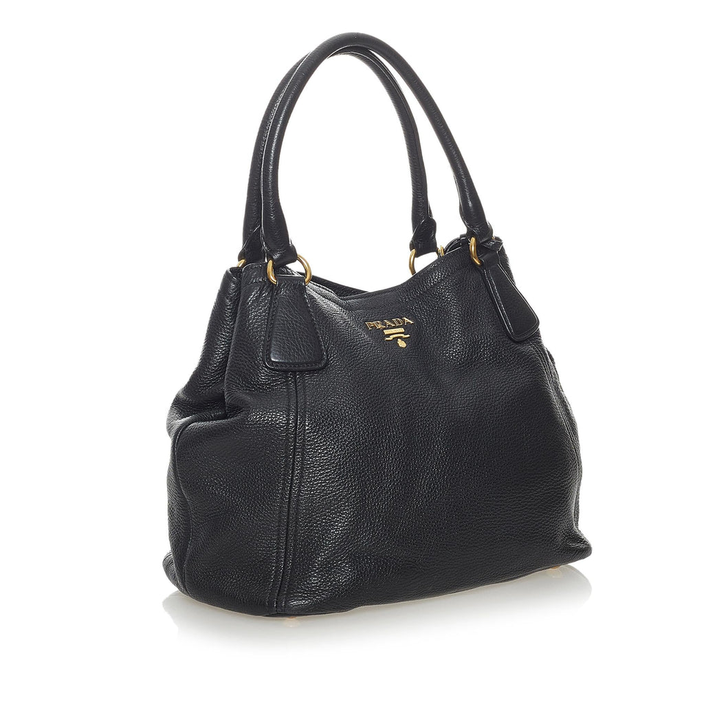 Prada Vitello Daino Satchel (SHG-28077)