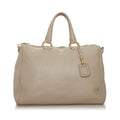 Prada Vitello Daino Satchel (SHG-28508)