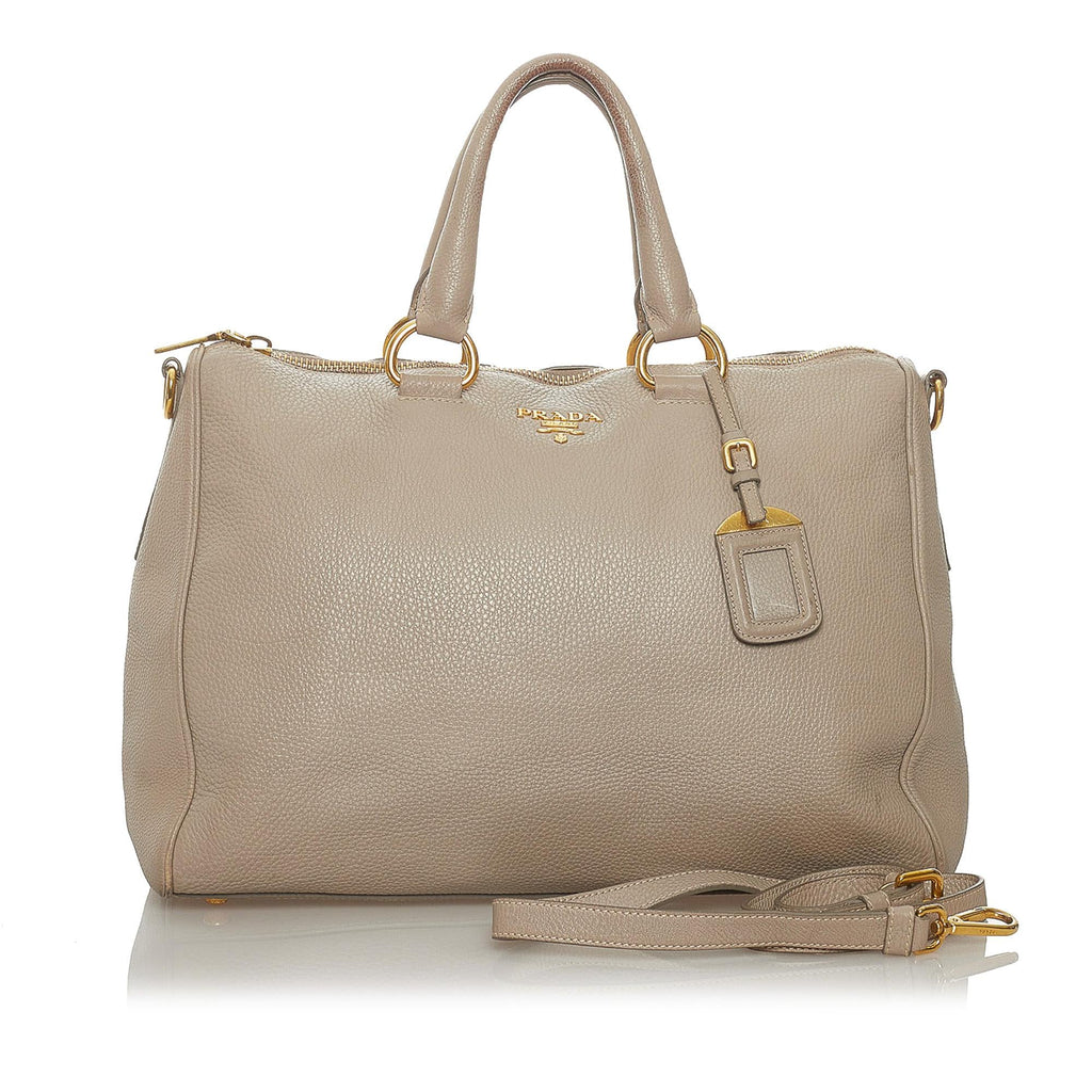 Prada Vitello Daino Satchel (SHG-28508)