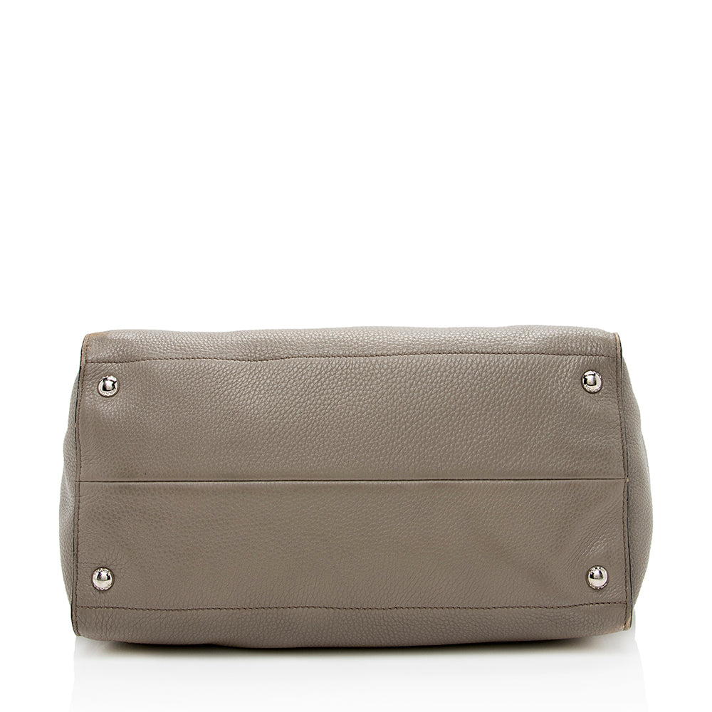 Prada Vitello Daino Shopping Tote (SHF-14946)